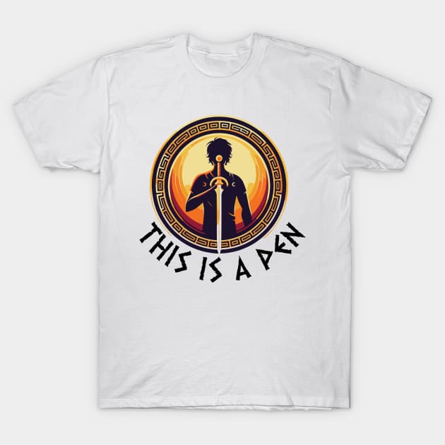 this is a pen - Camp Half-Blood percy jackson T-Shirt by whatyouareisbeautiful